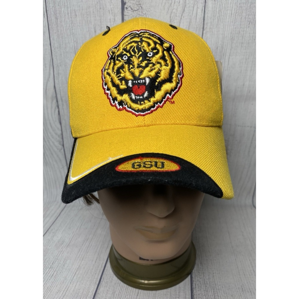 *NWT* Big Boy Headgear Grambling State Tigers GSU Men Cap Yellow Adjustable NCAA
